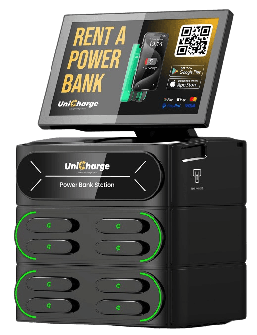 UniCharge power bank rental station